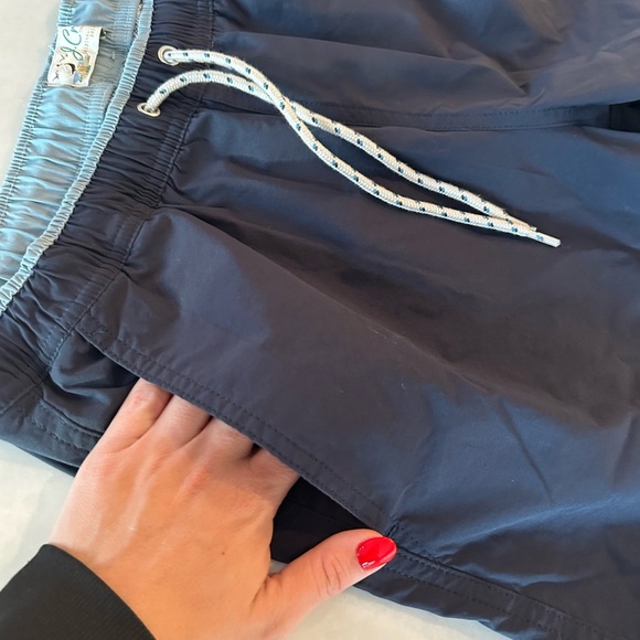 J. Crew Blue Men’s Swim Trunks - Picture 2 of 4